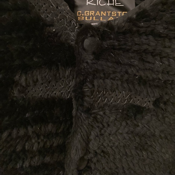 Authentic fur black sweater - Picture 2 of 5